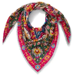 Kashan Carpet Square Scarf