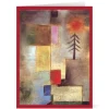 Klee: Little Painting with Pine Tree Holiday Cards