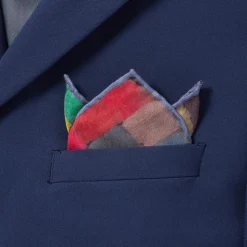 Klee May Picture Silk Pocket Square