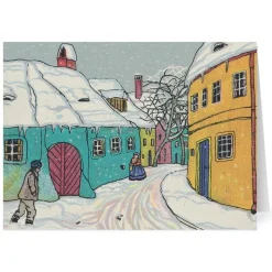 Krenek: Houses in the Snow Holiday Cards