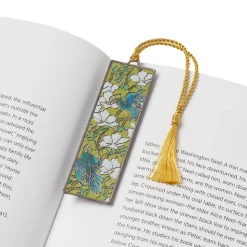 Louis C. Tiffany Hibiscus and Parrots Bookmark