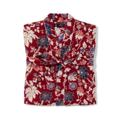 Lyon Floral Cotton Women's Robe