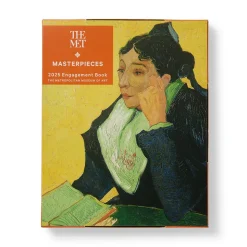 Masterpieces Spiral-Bound Engagement Calendar 2025