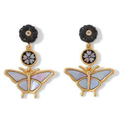 Meiji Butterfly Statement Earrings