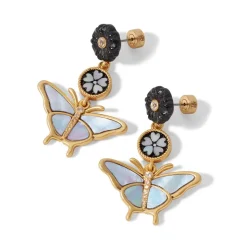 Meiji Butterfly Statement Earrings