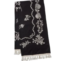 Met Florals Embroidered 50th Anniversary Shawl