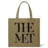 Met Logo Canvas Tote