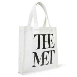 Met Logo Canvas Tote