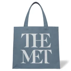 Met Logo Canvas Tote