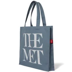 Met Logo Canvas Tote
