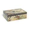 Momoyama Cranes and Flowers Lacquer Box