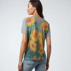 Monet Sunflowers Women's Tee
