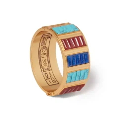 New Kingdom Gems Hinged Cuff