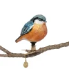Nuthatch Handmade Glass Ornament