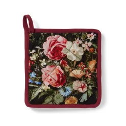Peeters Bouquet of Flowers Pot Holder and Oven Mitt Set