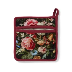 Peeters Bouquet of Flowers Pot Holder and Oven Mitt Set