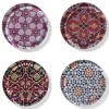 Persian Patterns Glass Coasters