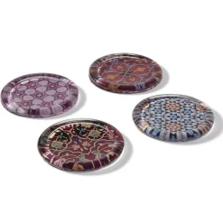 Persian Patterns Glass Coasters