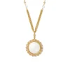 Philippine Pearl Magnifier Pendant Necklace
