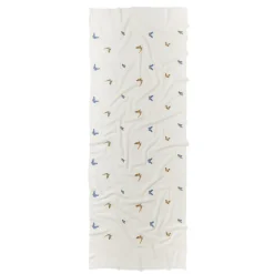 Qing Embroidered Butterflies Oblong Scarf