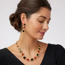 Rococo Motifs Collar Necklace