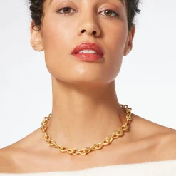 Roman Malachite Statement Necklace