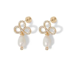 Royal Tudor Pearl Drop Earrings