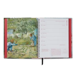 Seasons of Impressionism Deluxe Engagement Calendar 2025