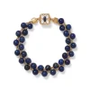Spanish Baldric Lapis Braided Bracelet