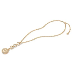 Spanish Day and Night Reversible Lariat Pendant Necklace