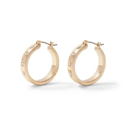 Star Hoop Earrings