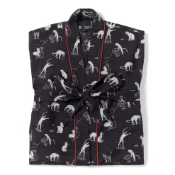 Steinlen Cats Unisex Cotton Robe