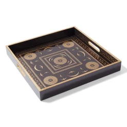Sumatran Symbols Lacquer Tray