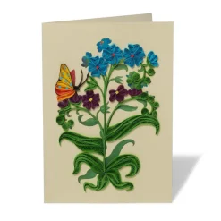 The Met Cloisters Garden Forget-Me-Not Quilled Card