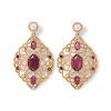 Turkish Amethyst Statement Earrings