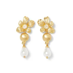 Unicorn in a Garden Drop Earrings