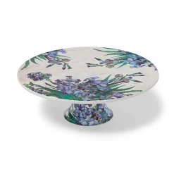 Van Gogh Irises Cake Stand