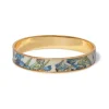 Van Gogh Irises Enamel Bangle