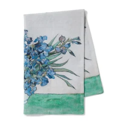 Van Gogh Irises Tea Towel