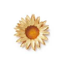 Van Gogh Sunflower Brooch