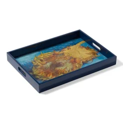 Van Gogh Sunflowers Lacquer Tray