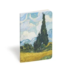 Van Gogh Wheat Field with Cypresses Pocket Pad