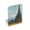 Van Gogh Wheat Field with Cypresses Small Pocket Calendar 2025