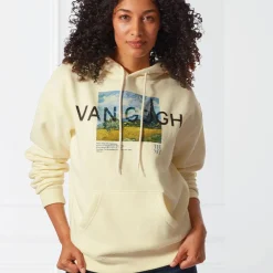 Van Gogh Wheat Field with Cypresses Hoodie