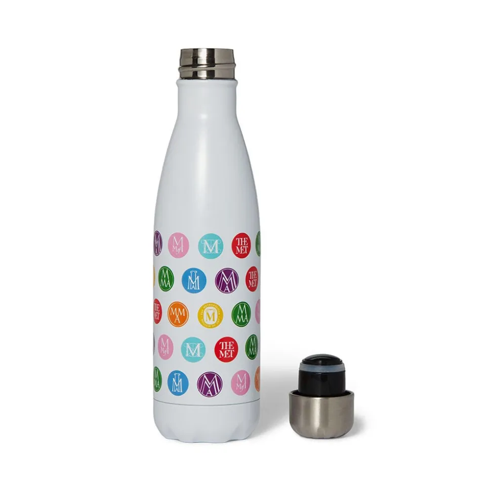Vintage Met Logos Water Bottle