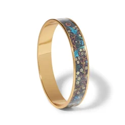 William Morris Blackthorn Enamel Bangle