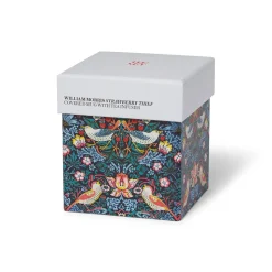 William Morris Strawberry Thief Covered Mug with Tea Infuser