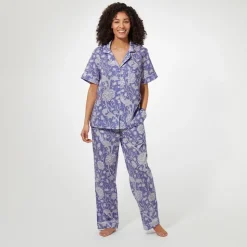 William Morris Wild Tulip Women's Cotton Pajamas